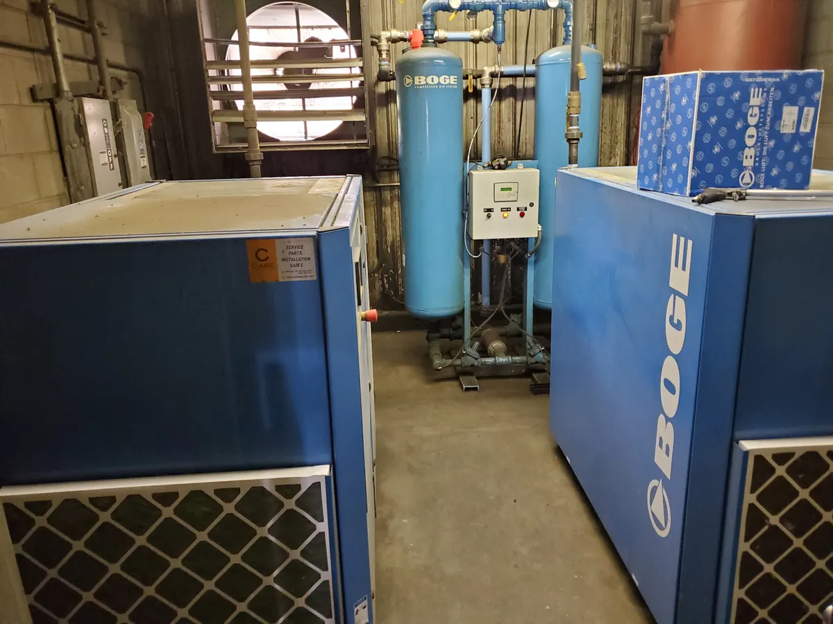 BOGE S60-3 installation at Ramsey Washington Recycling
