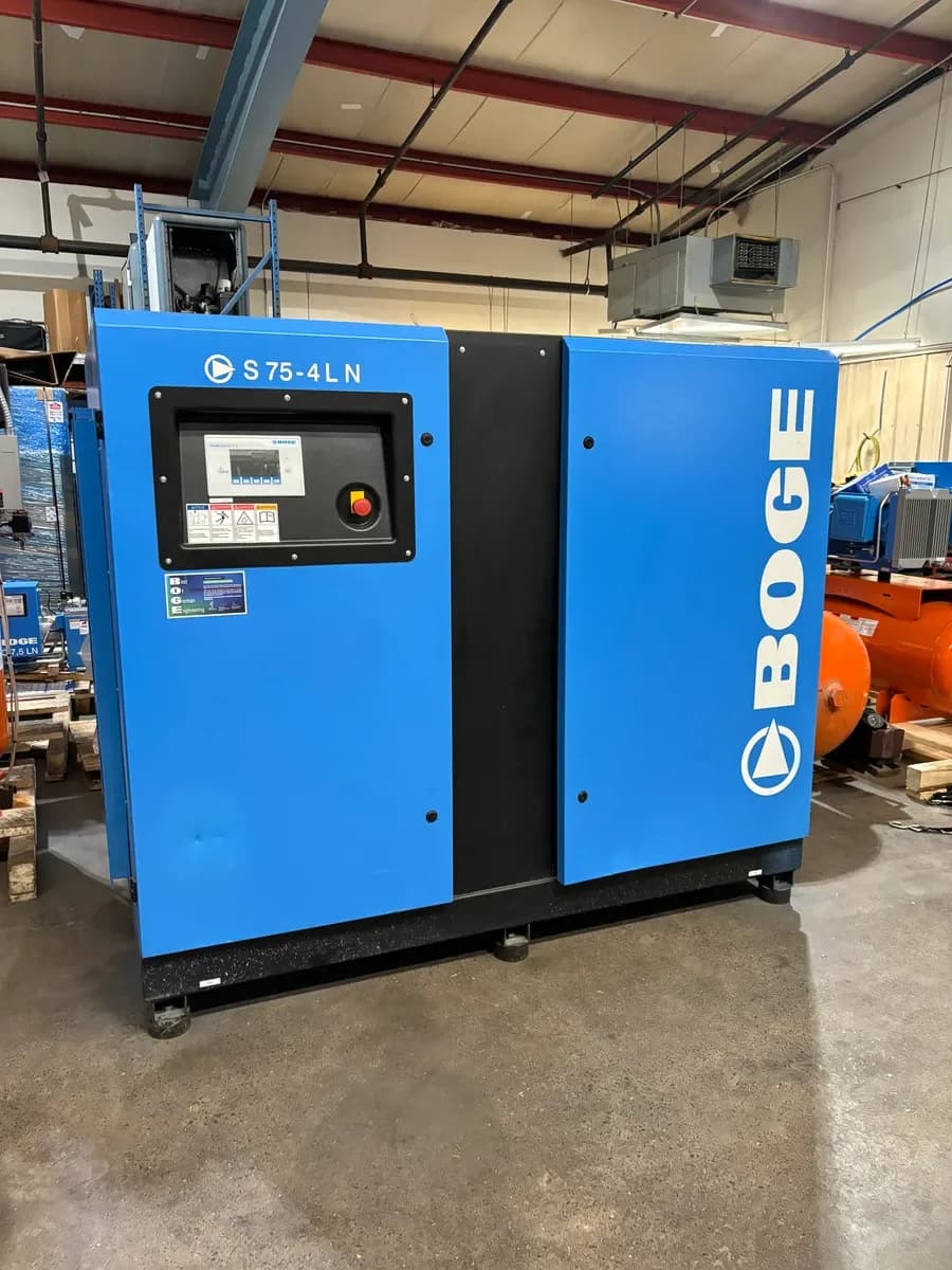 BOGE S75-4LN Rotary Screw Compressor